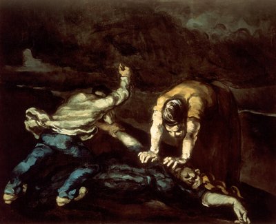 The Murder by Paul Cézanne